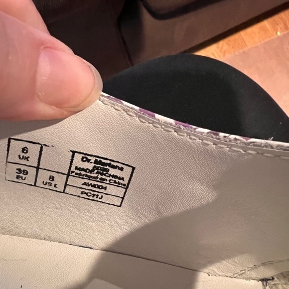 Dr.Martens Air Wair Mary Jane Shoes 8 - Picture 9 of 13